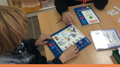 Imagen 18: Estación de las letras. Razonamiento lógico