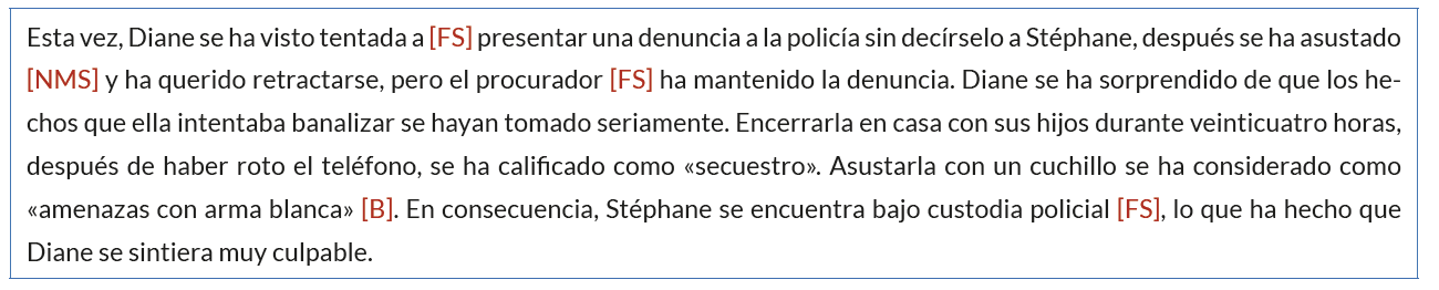 Figura 11. Retroalimentación aportada por D4 (traducción general francés-español)