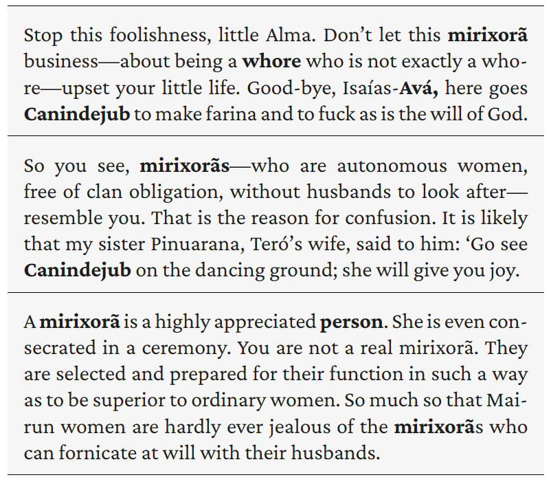 Table 9: Anthropological terms in Goodland and Colchie’s TT. Source: Created by the authors