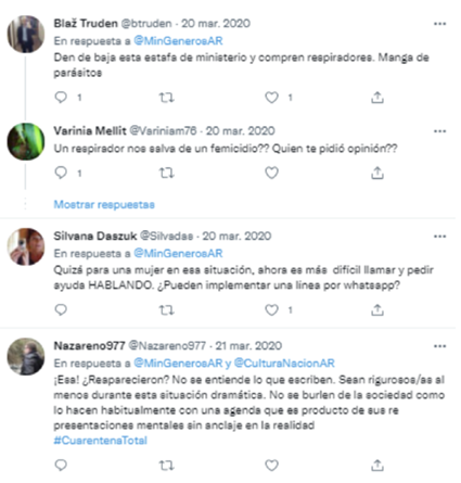 Figura 5. Fuente: cuentas @btruden, @Variniam76, @Silvadaa, @Nazareno977..