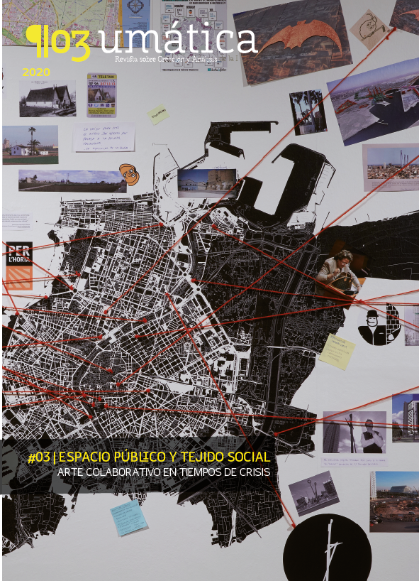 #03 ESPACIO PÚBLICO Y TEJIDO SOCIAL_ Portada de Rogelio López Cuenca_ Mapa de Valencia (2015)_ MNCARS