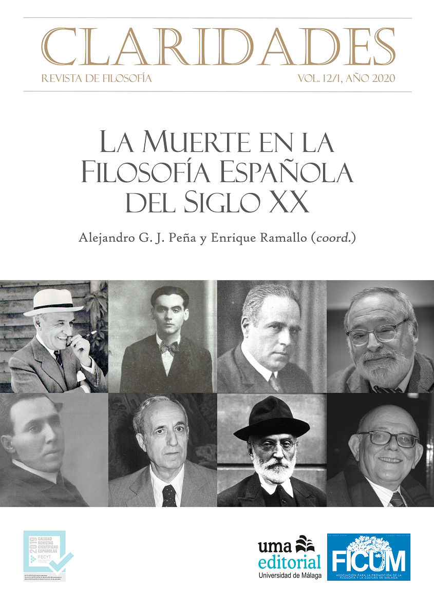 					View Vol. 12 No. 1 (2020): La muerte en la filosofía española del siglo XX
				