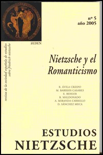 					View No. 5 (2005): Nietzsche y el Romanticismo
				