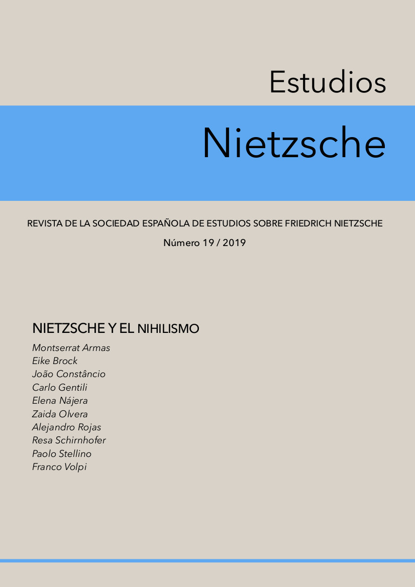 					View No. 19 (2019): Nietzsche and Nihilism
				