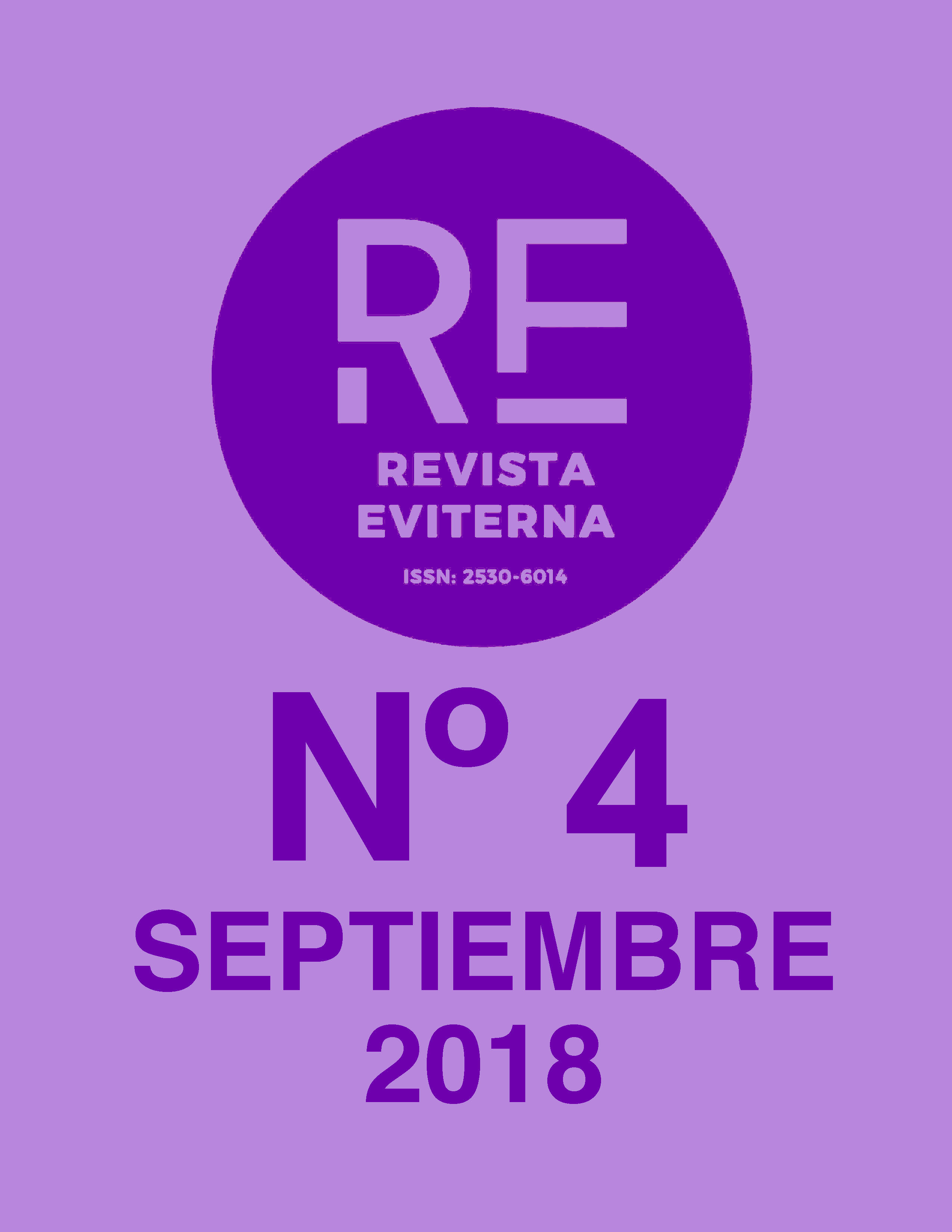					View No. 4 (2018): Revista Eviterna Nº 4, septiembre 2018
				