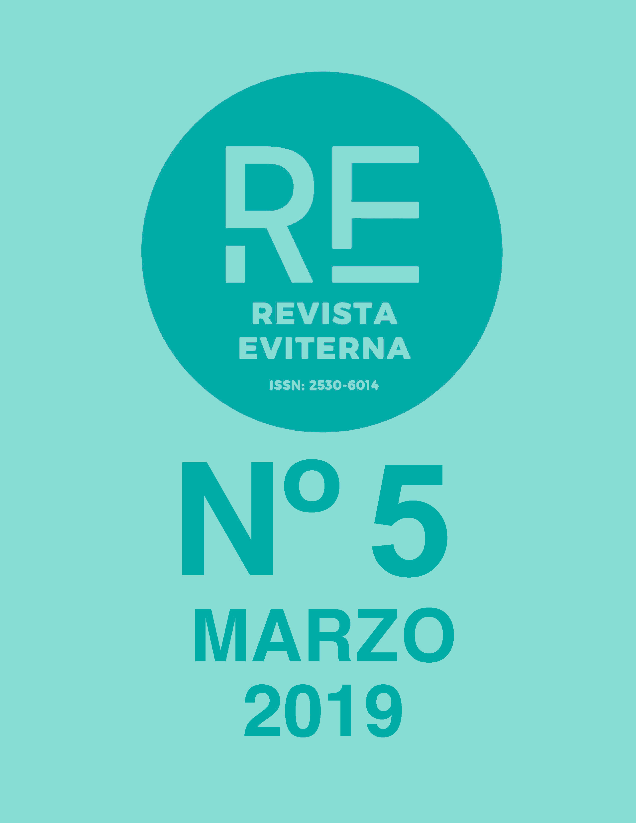 					View No. 5 (2019): Revista Eviterna Nº 5, marzo 2019
				