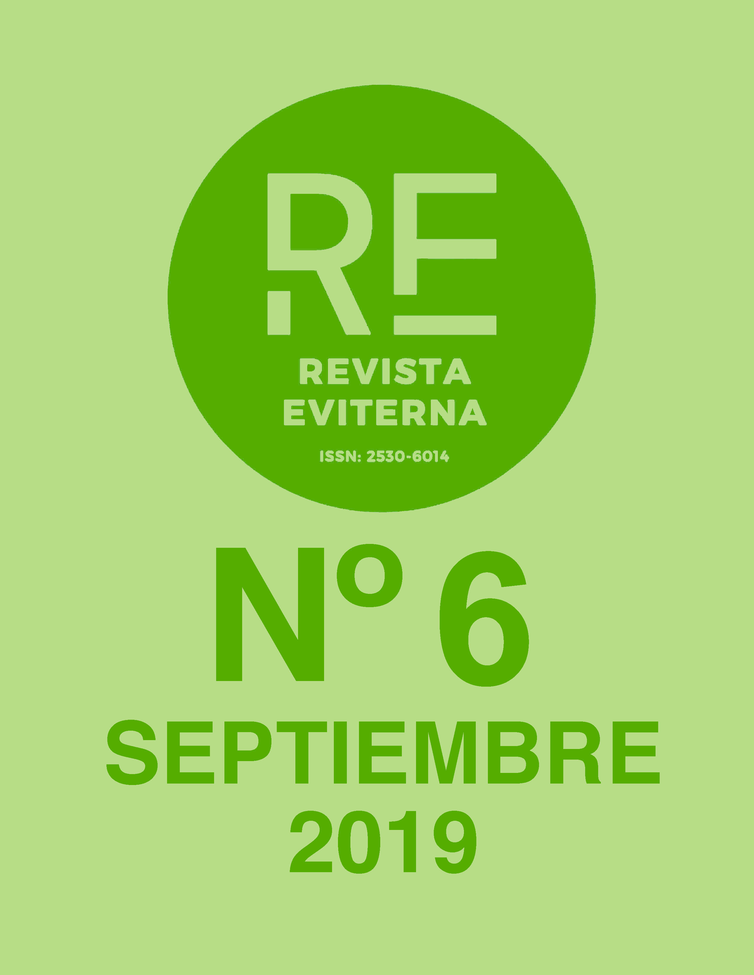 					View No. 6 (2019): Revista Eviterna Nº 6, septiembre 2019
				
