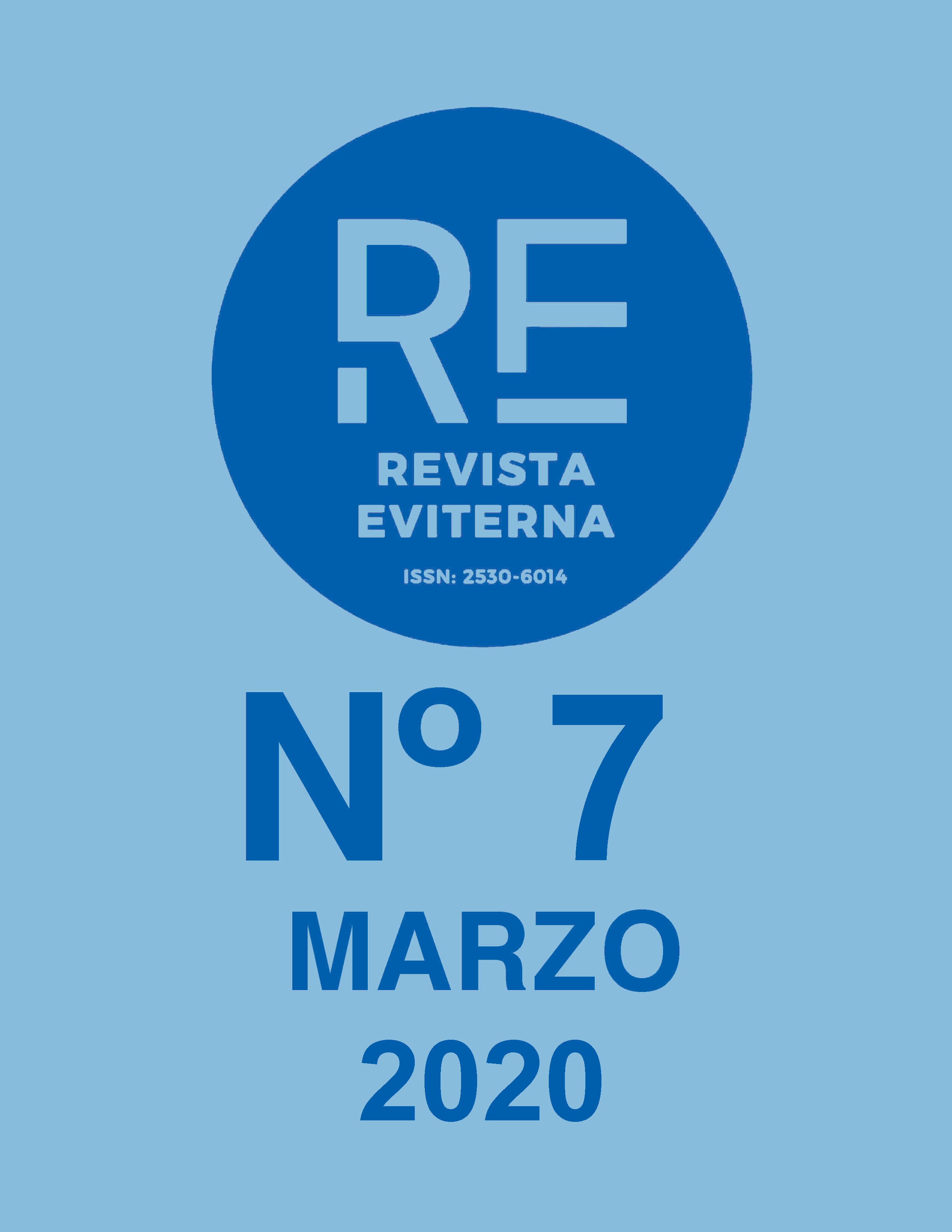 					View No. 7 (2020): Revista Eviterna Nº 7, marzo 2020
				