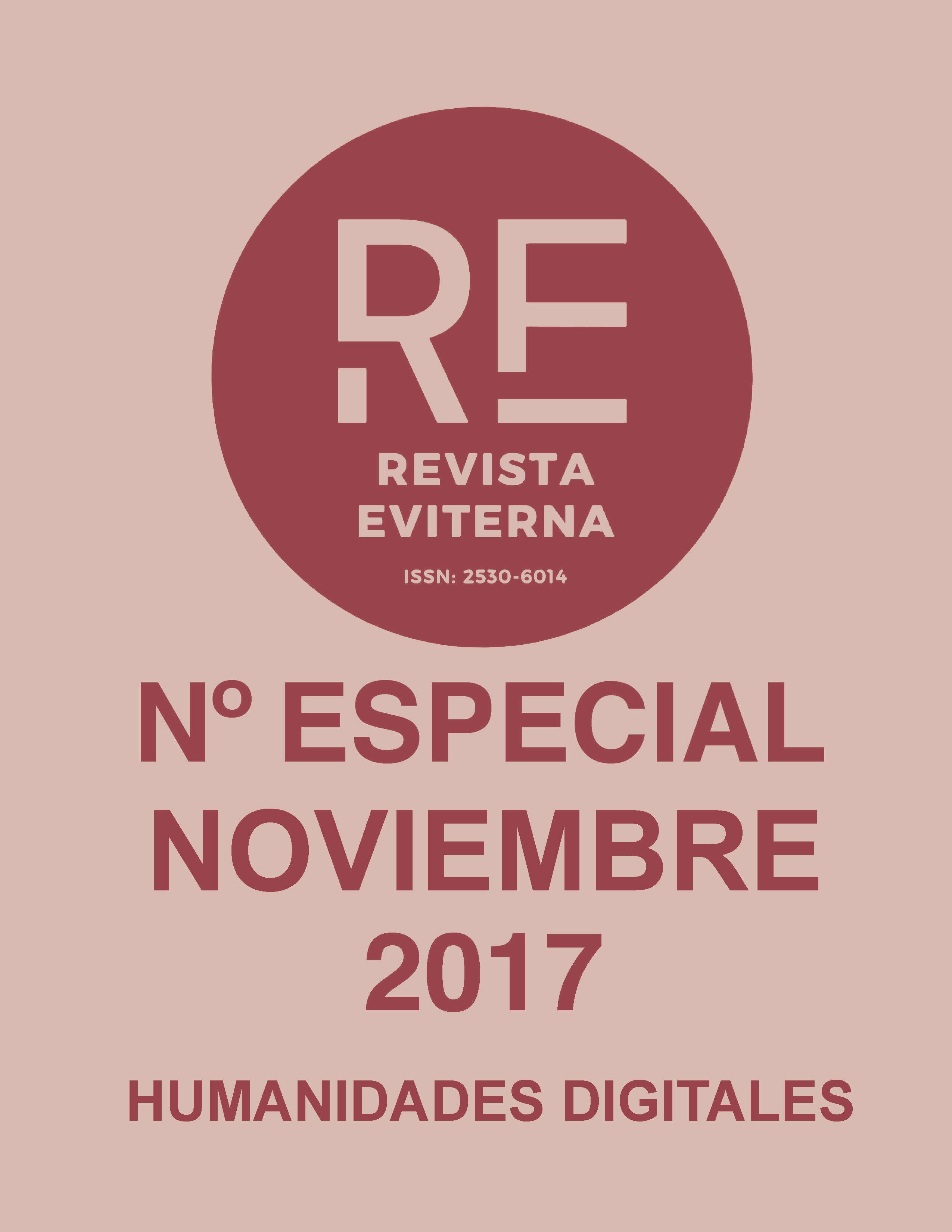 					View No. Especial 2 (2017): Revista Eviterna Nº Especial 2, noviembre 2017
				